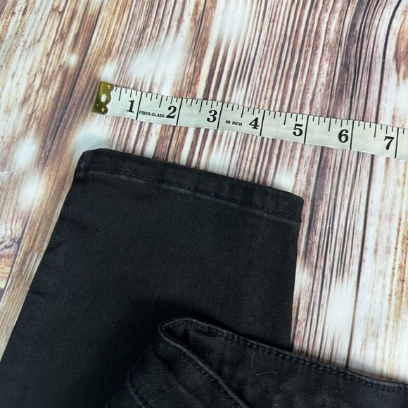 KanCan Mid Rise Skinny Jeans Juniors Size 9/28 Black Denim Pants 27x28 - Picture 6 of 9